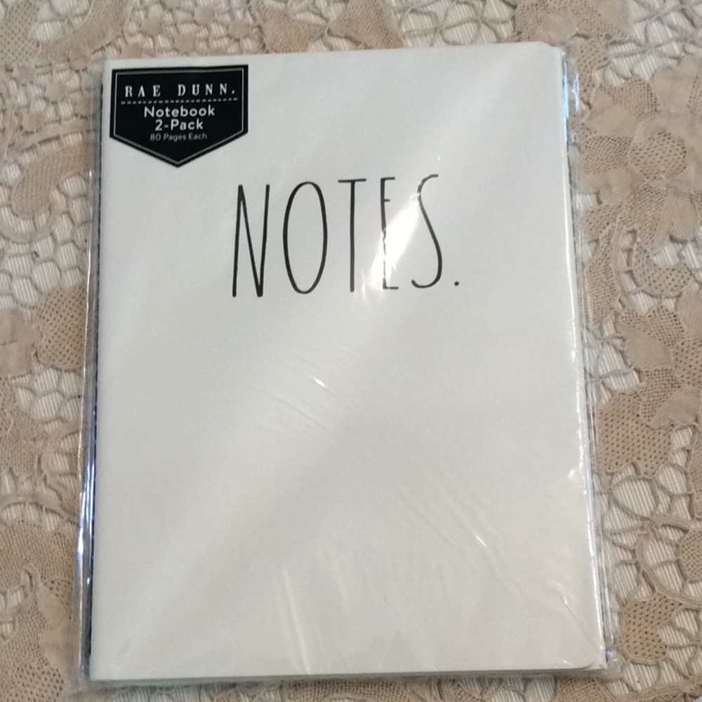 Rae Dunn 2-Pack notebook set